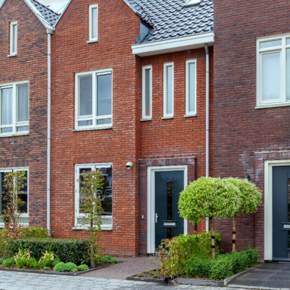 Binnendeuren en deurbeslag in tussenwoning