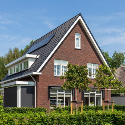 Deuren en deurbeslag in vrijstaande woning